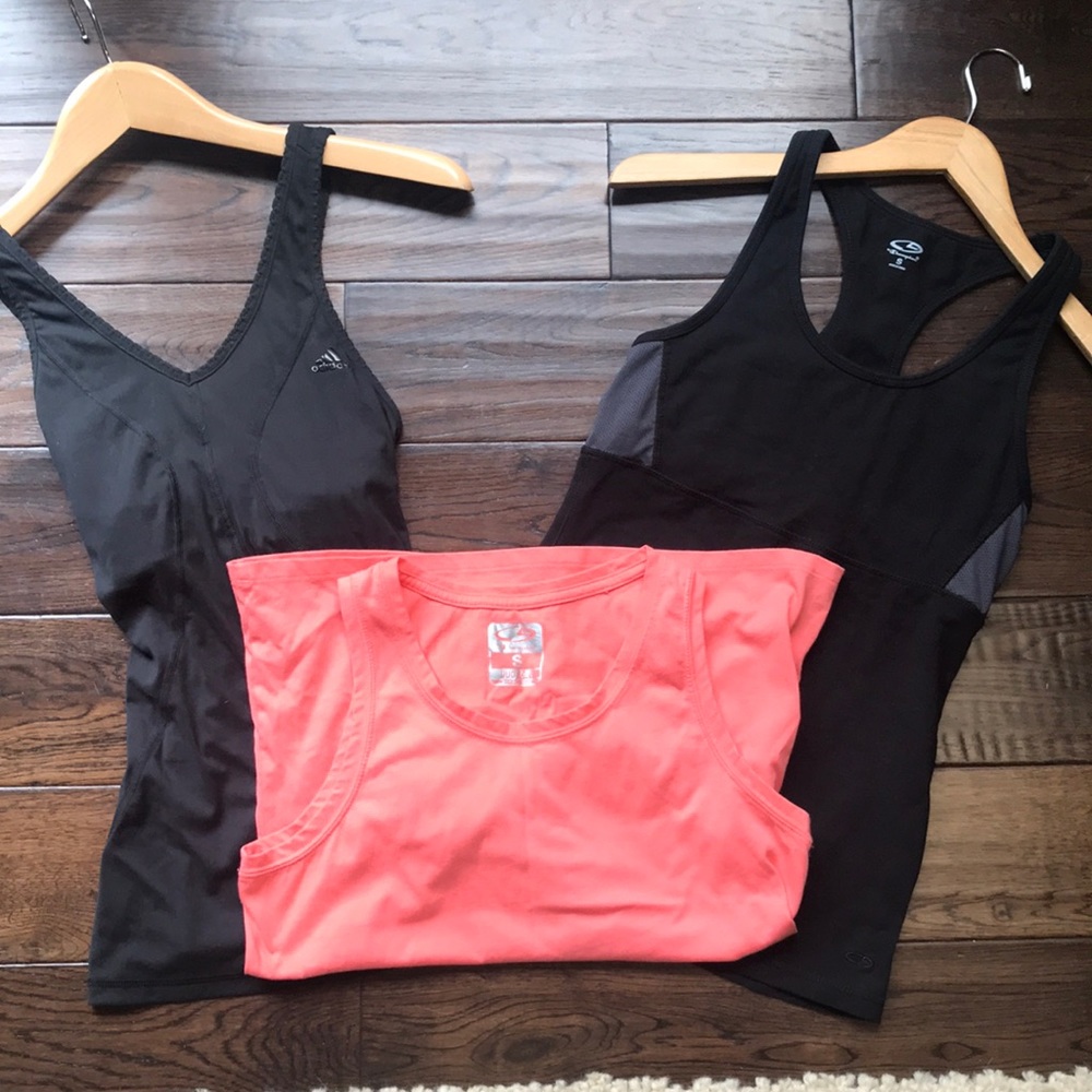 Adidas Champion bundle of athletic tops sz small